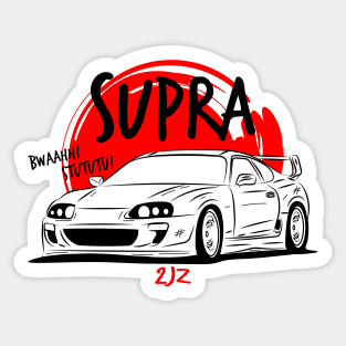 Tuned MK4 Supra Sticker